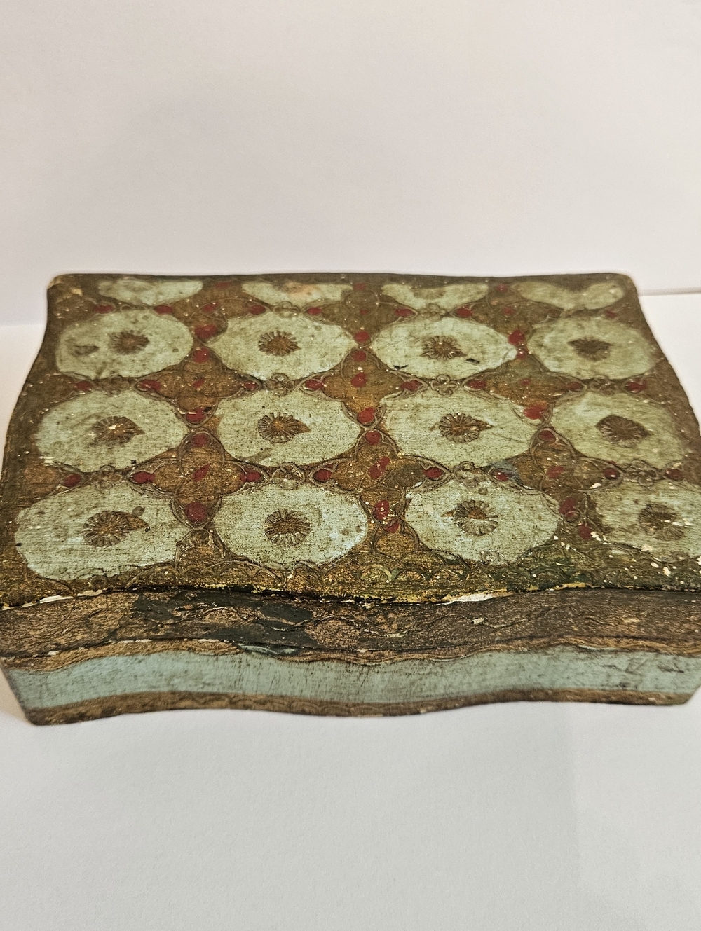 Florentine Italian Box 5-1/2"×3-3/4"